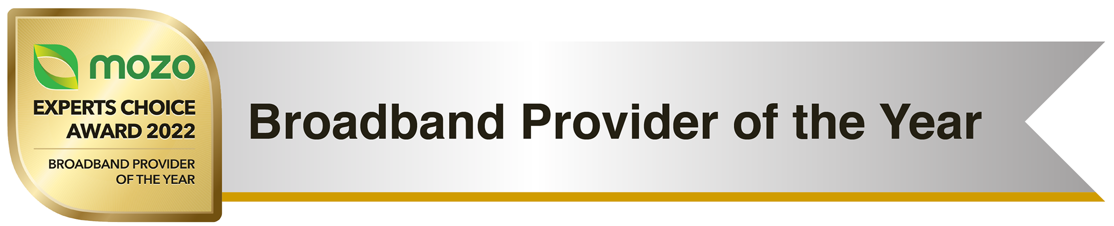 mozo 2022 2023 2024 mozo broadband provider of the year award